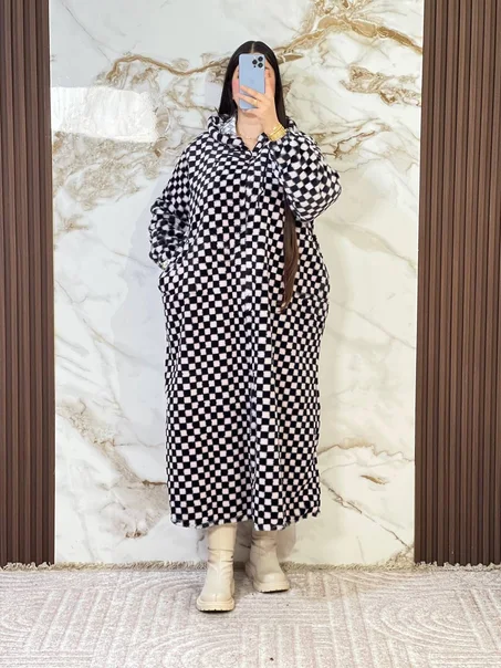 جلابة طوندونس بتوب فورير كارو جودة ممتازة 💯 و سخونة في اللبسة🔥