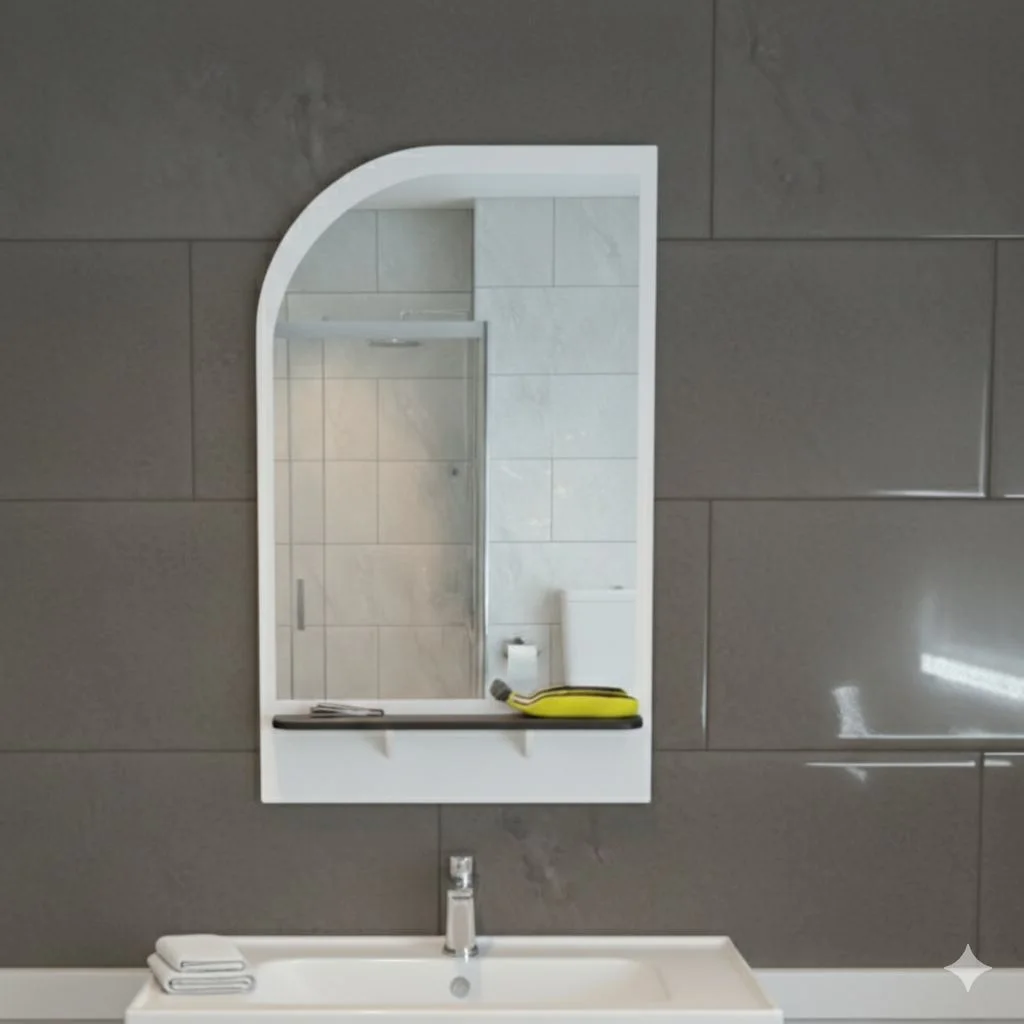 Miroirs salle de bain pointu 2