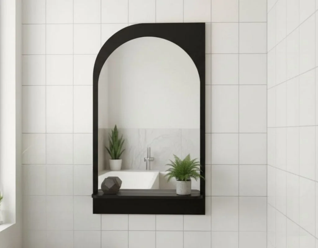 Miroirs salle de bain pointu 1