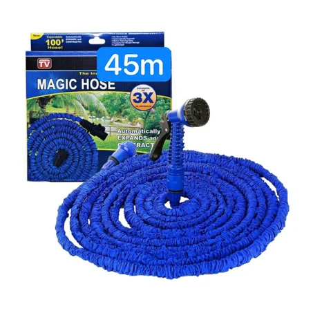 Magic Hose خرطوم سحري سقي و غسيل قابل للتمدد 45 متر