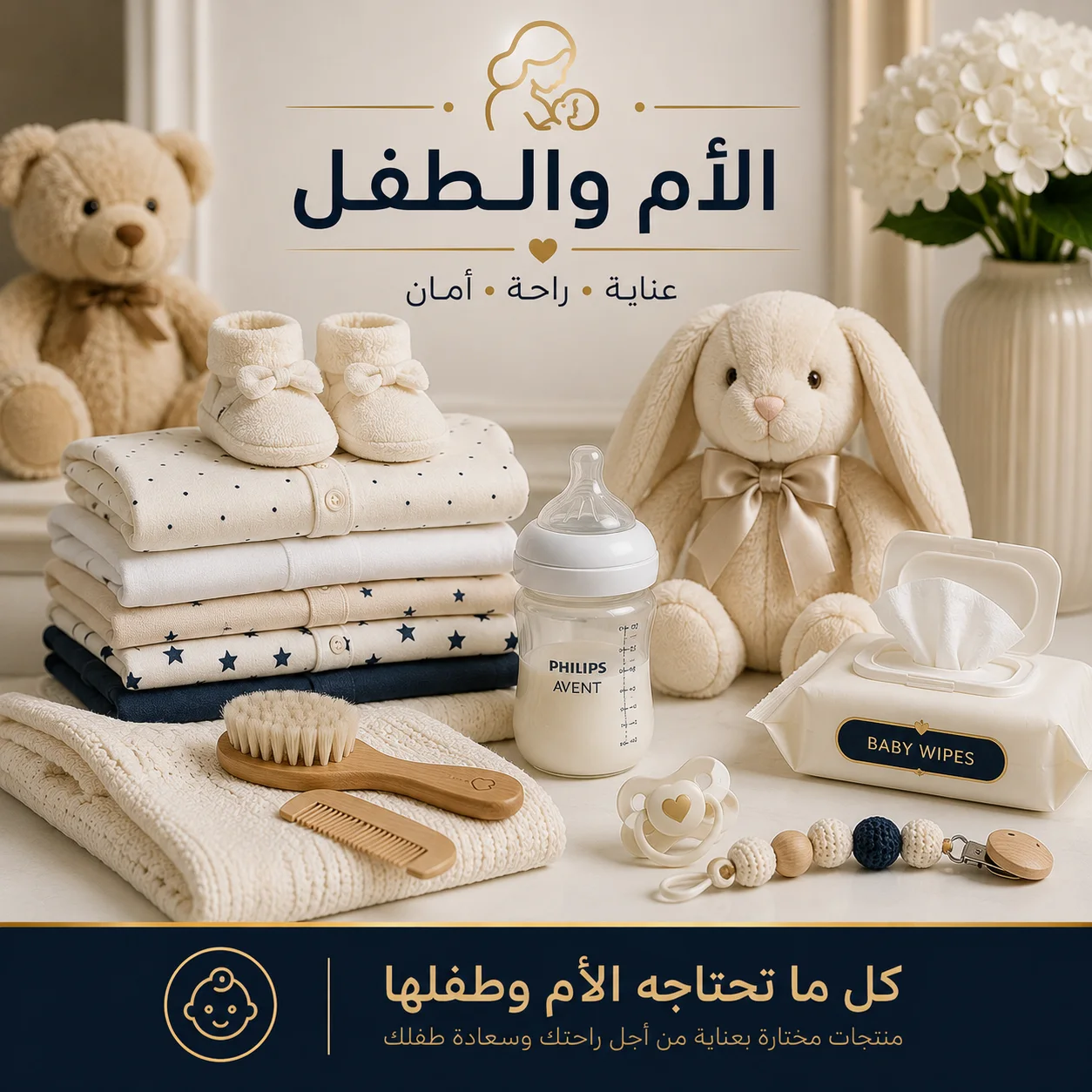 الأم والطفل