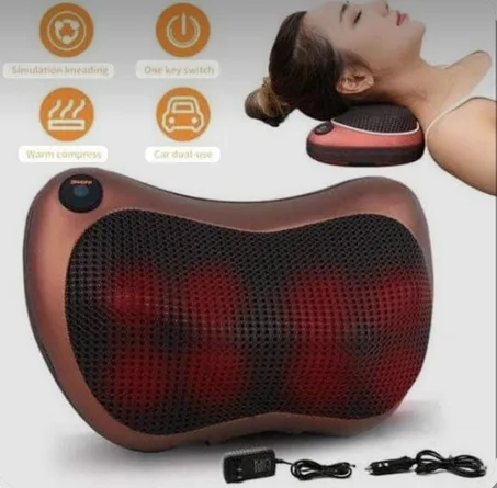 وسادة التدليك الحرارية لراحة العنق والظهر (Massage Pillow
