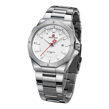 ساعة رجالية Naviforce ستيل كلاسيكية فاخرة
