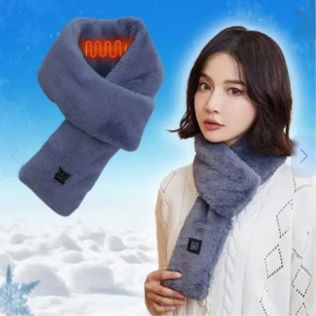 Electric Heating Scarf (Gray)
