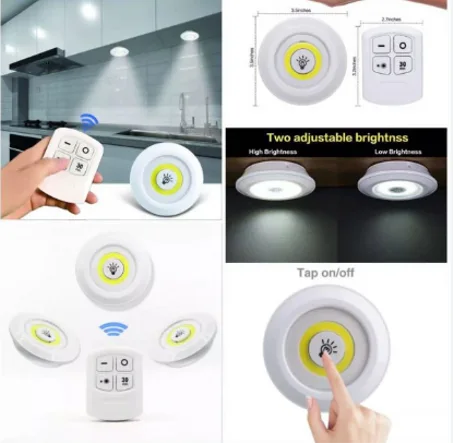Lights With Wireless Remote Control 3 LED