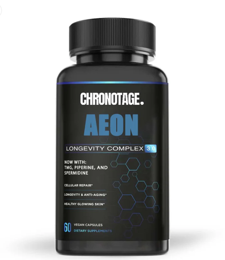 CHRONOTAGE AEON 3.0 – Longévité, Réparation Cellulaire & Énergie Anti-Âge