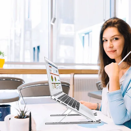 X Style Adjustable Foldable Laptop Stand