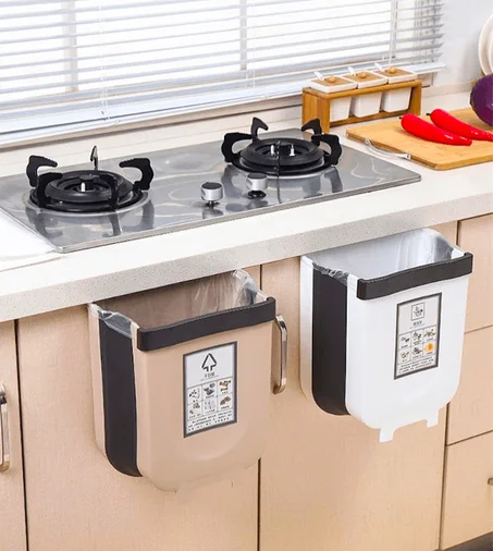 Creative Wall-mounted Folding Trash Can