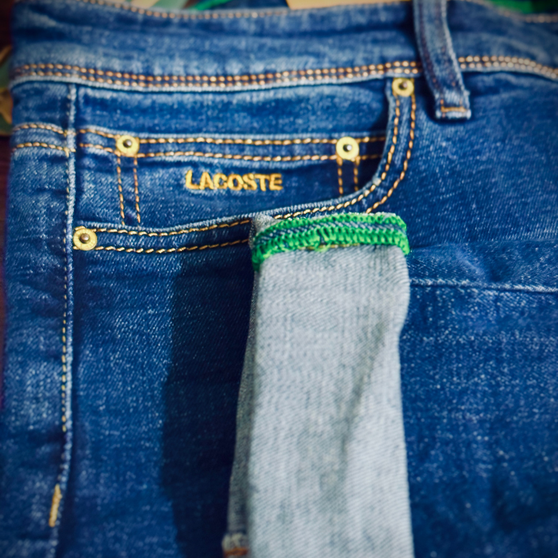 Lacoste Bleu Délaver 3