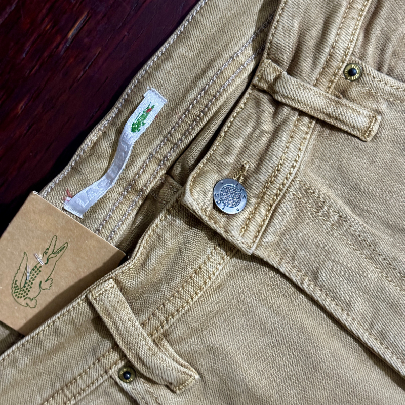🐊 Lacoste Beige - Coupe Normale