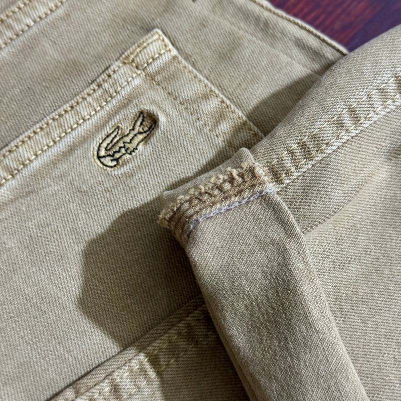 🐊 Lacoste Beige - Coupe Normale