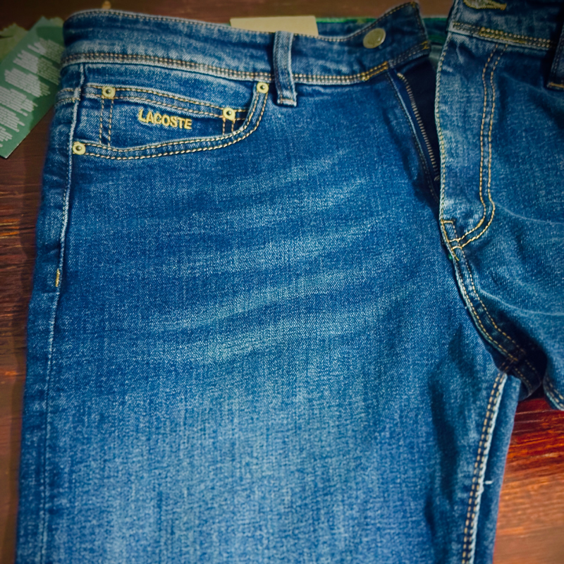 Lacoste Bleu Délaver 3