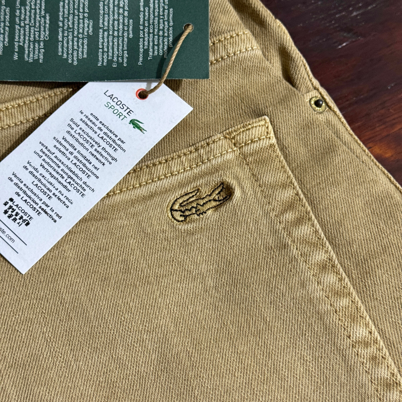 🐊 Lacoste Beige - Coupe Normale