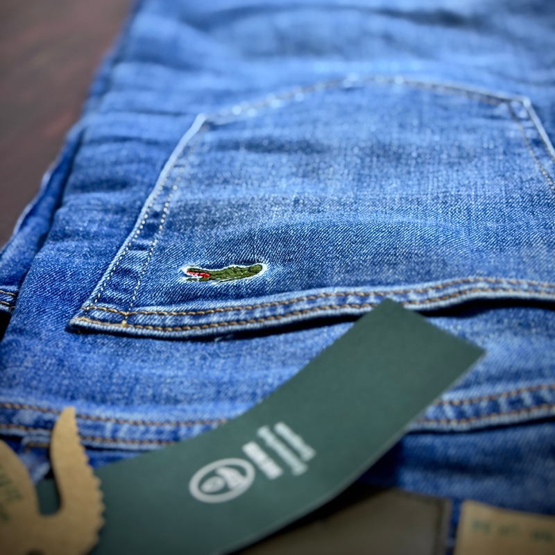 Lacoste Bleu Délaver 2