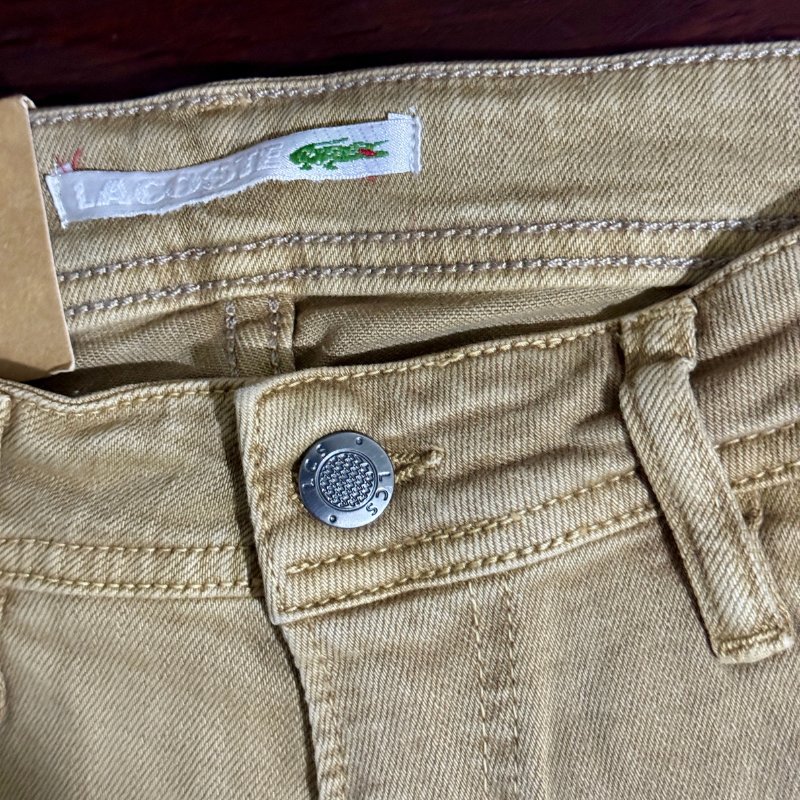 🐊 Lacoste Beige - Coupe Normale