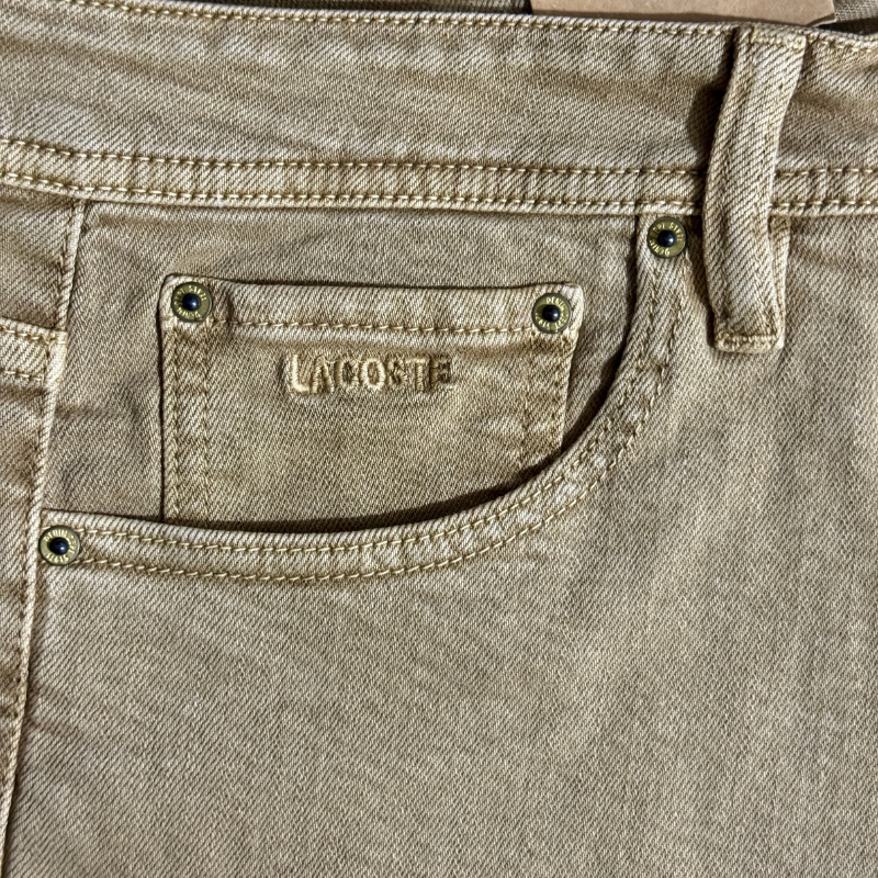 🐊 Lacoste Beige - Coupe Normale