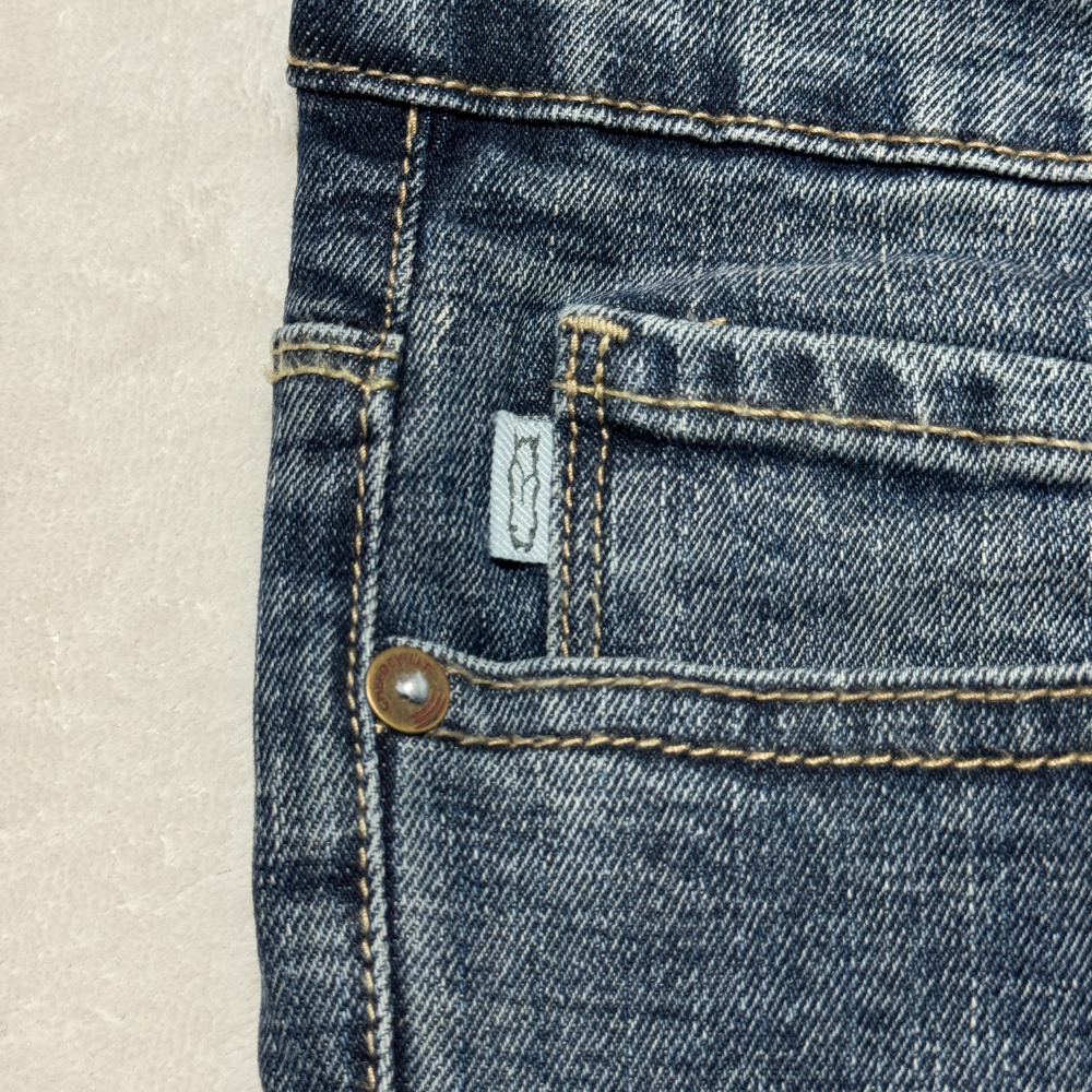 Chef.Devile Bleu Délave - Coupe Slim