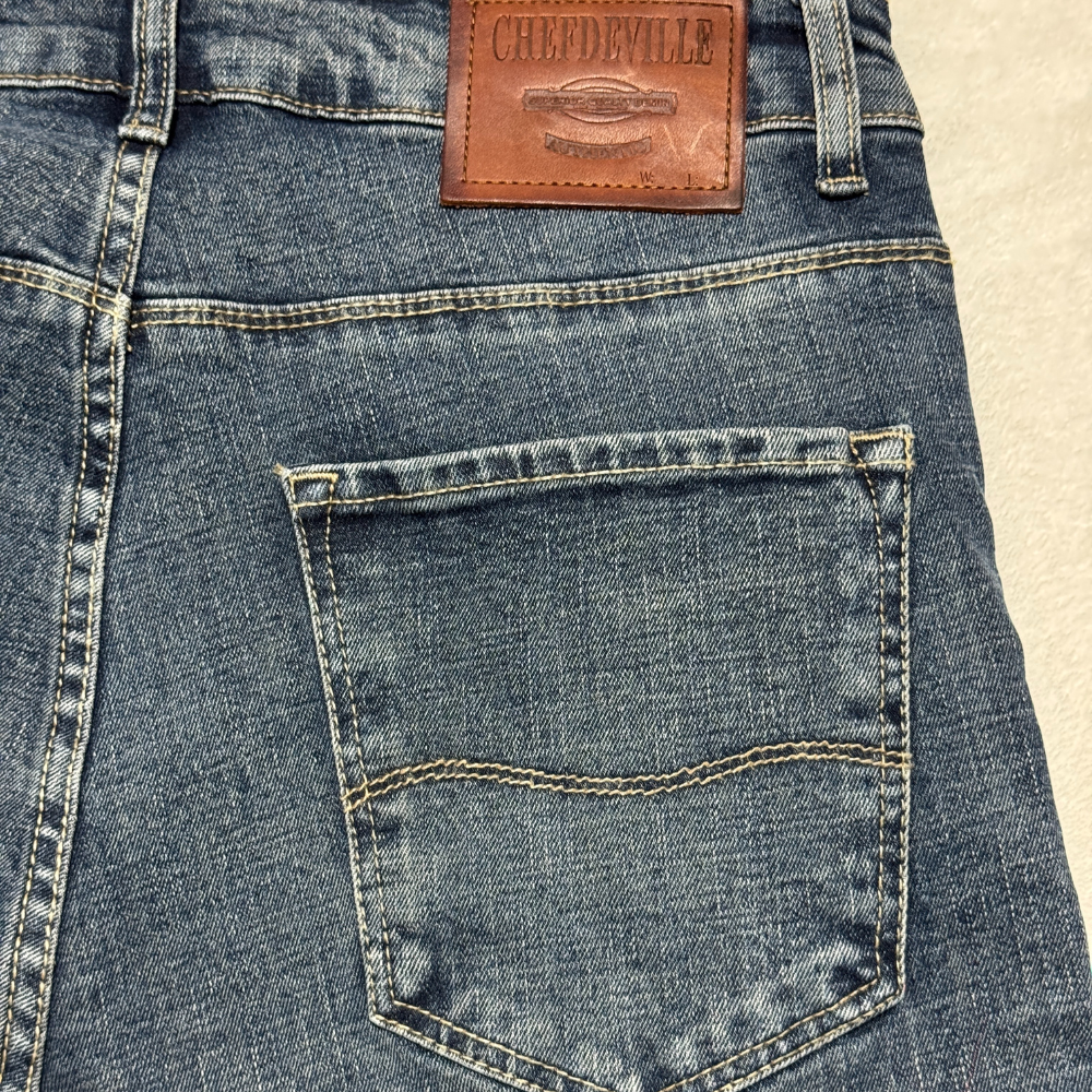 Chef.Devile Bleu Délave - Coupe Slim