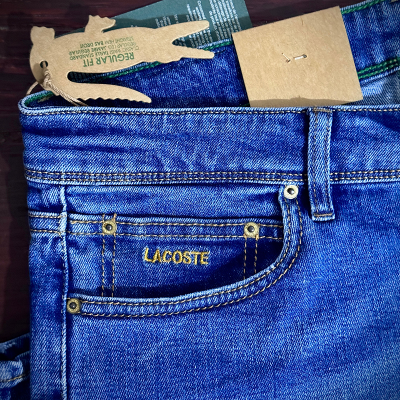 Lacoste Bleu Délaver 2
