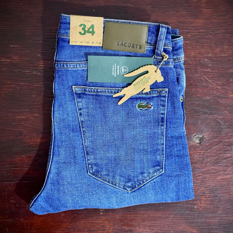 Lacoste Bleu Délaver 2