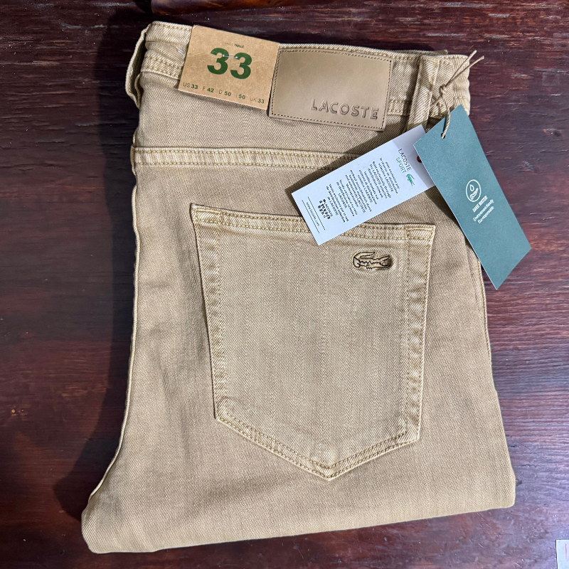 🐊 Lacoste Beige - Coupe Normale