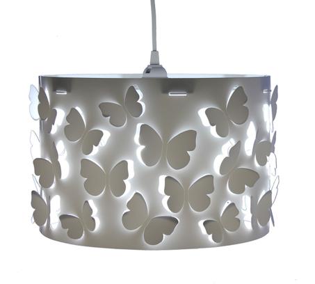 Lustre pvc papillon
