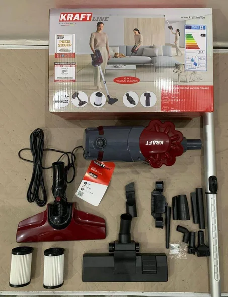 مكنسة كهربائية متعددة الوظائف 12 في 1 بقوة 3000W – تنظيف قوي وسريع