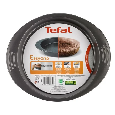 Tefal Moule à manqué EasyGrip J08396 – 23 cm – résistant et durable