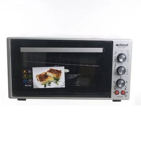 Itimat four électrique Itimat double vitrage ventilateur turbo lampe intérieur 60L