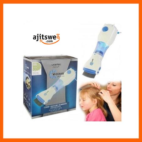 V-COMB Licetec Peigne À Poux Électrique  مشط القمل الكهربائي