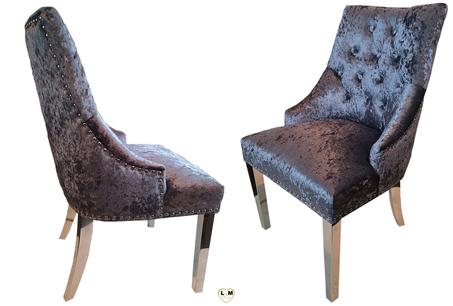 HURRICANE VELOURS BRILLANT GRIS