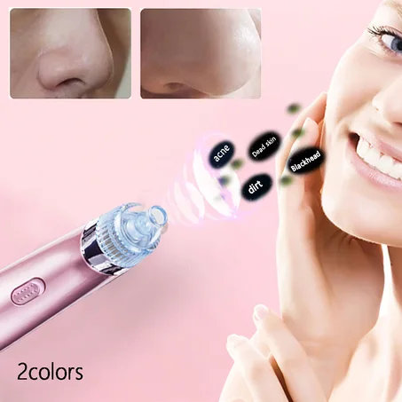 مكنسة كهربائية لإزالة الرؤوس السوداء قبل وبعد