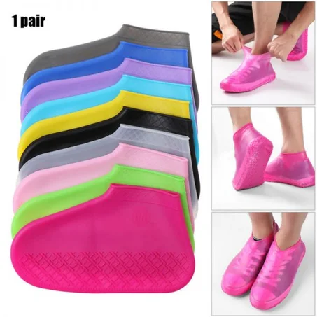 أغطية الأحذية سيليكون للماء-Waterproof Silicone Shoe Covers