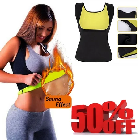 Slimming Hot Shaper Cami قل وداعا للكرش مع القميص الحراري