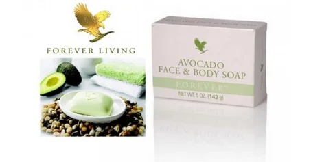 Forever Savon à l'avocat pour le visage et le corps صابون الأفوكادو للوجه و الجسم