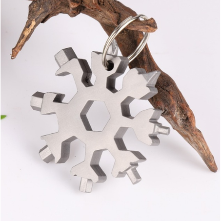 18 in 1 Stainless Steel Snowflake Multifunctional Tool