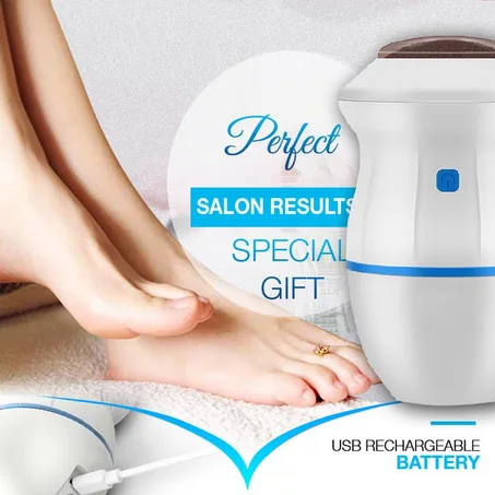 Pedi-vac  .  آلة مذهلة لترميم التشققات وإزالة الجلد الميت