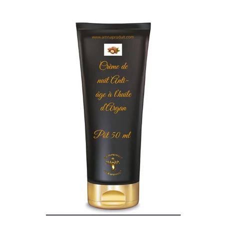 Crème de nuit Anti-âge à l’huile d’Argan 50 ml