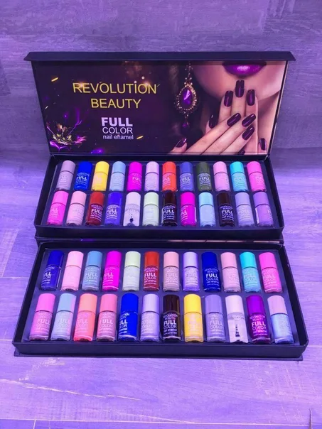 باك صباغة الأظافر متكون من 24 بألوان رائعة