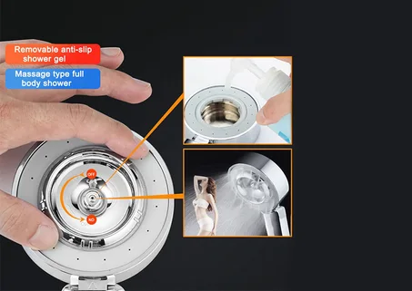 Pressure Showerhead Hand SPA – الدش السحري الثنائي