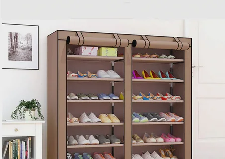 Double-Dust Proof Shoe – 01جزامة متنقلة متعددة الاستخدامات