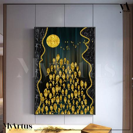 Tableau mural, Pisciculture