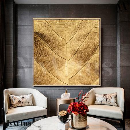 La feuille de brun d'automne texturée