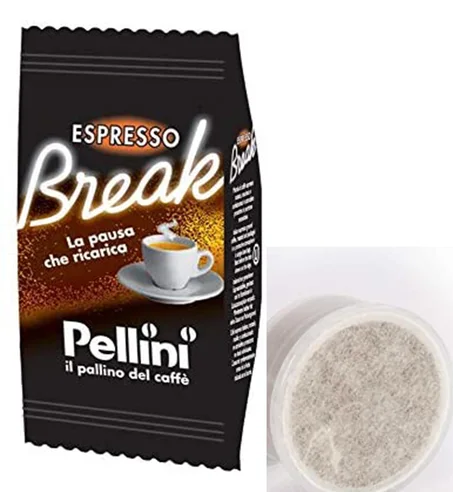Pellini Caffè - Espresso Break Creamy (100 Capsules FAP), Compatible avec le système Lavazza Espresso Point