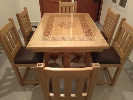 طبلة بخشب الأرز الطبيعي