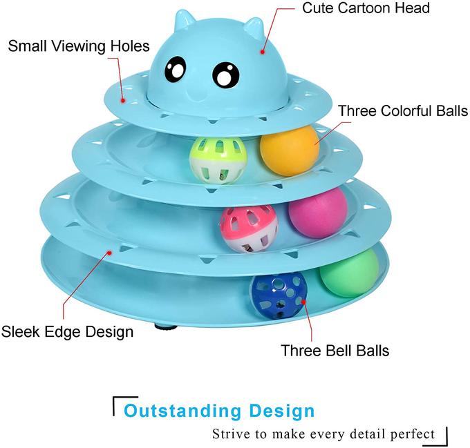 Cat roller 2025 ball toy