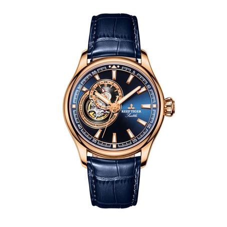 Blue Tourbillon Watch