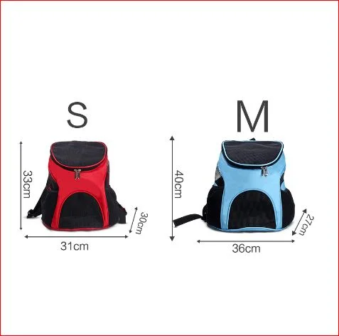 Breathable Big Space Pet Cat Backpack High-quality Nylon Cat Dog Carrier Bag Adjustable Shoulder Strap Pet Travel Backpack
