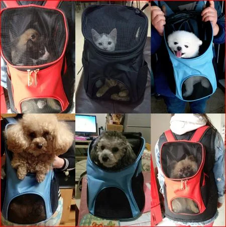 Breathable Big Space Pet Cat Backpack High-quality Nylon Cat Dog Carrier Bag Adjustable Shoulder Strap Pet Travel Backpack