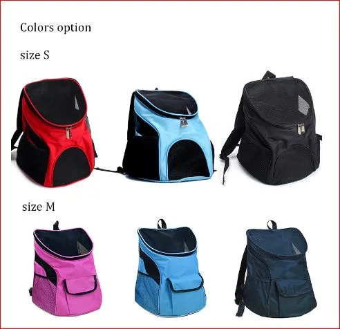 Breathable Big Space Pet Cat Backpack High-quality Nylon Cat Dog Carrier Bag Adjustable Shoulder Strap Pet Travel Backpack